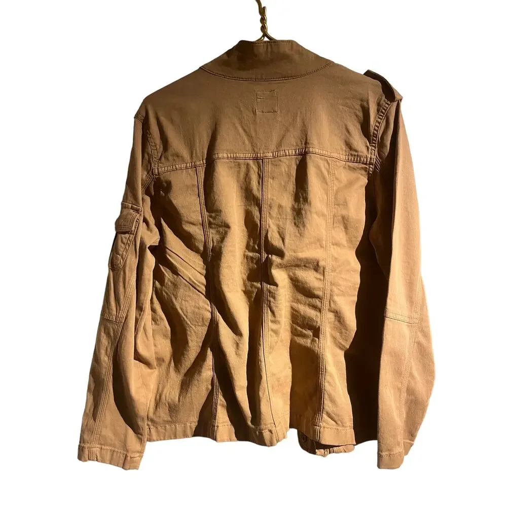 NWT Kensie jeans light weight jacket color Wild mushroom Size large - Picture 4 of 7